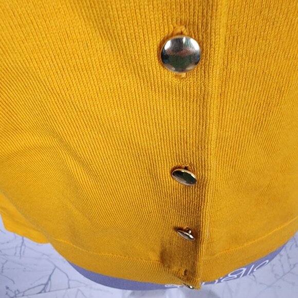 Banana Republic 82% Merino Wool Button Front Crewneck Cardigan - Picture 2 of 6